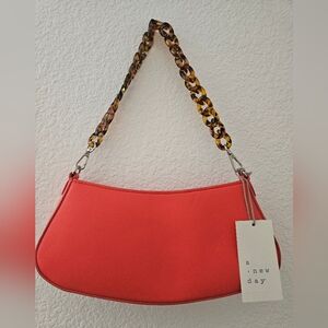 A New Day Vibrant Red Shoulder Bag